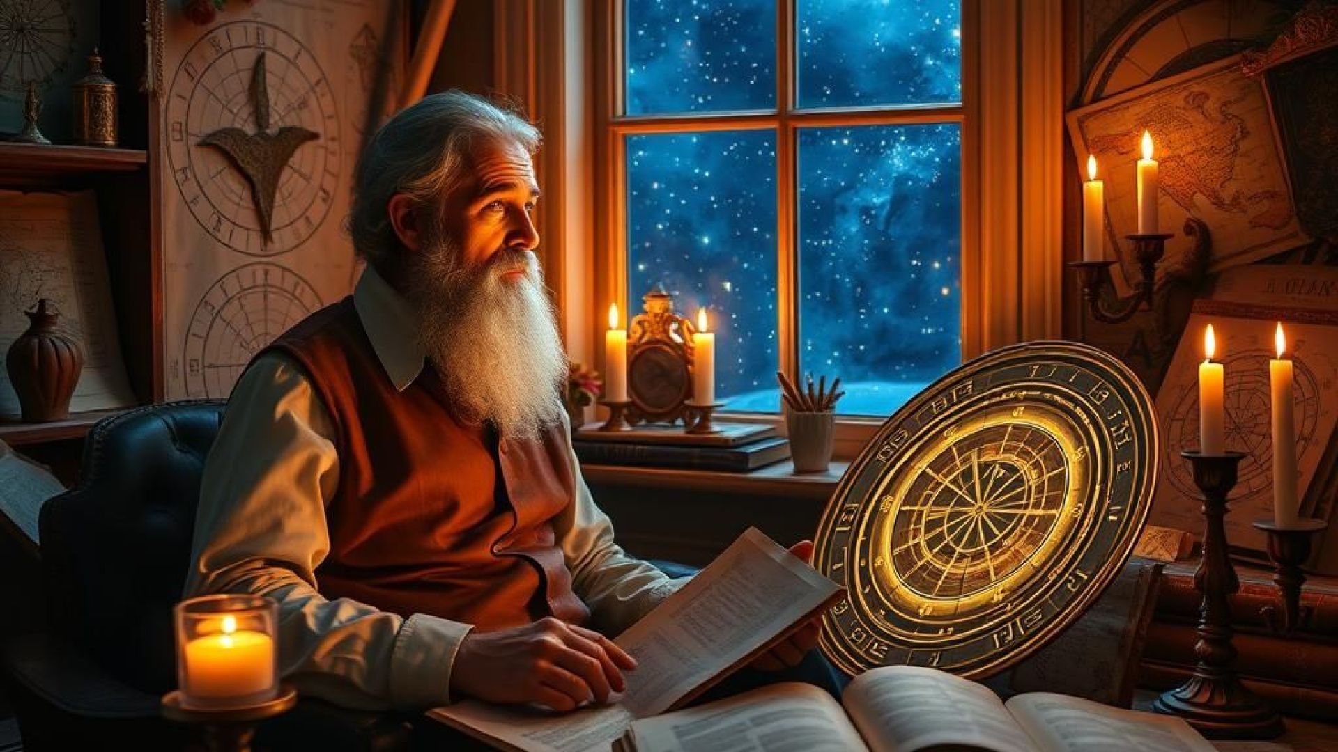 Carte du ciel  : profil 12
